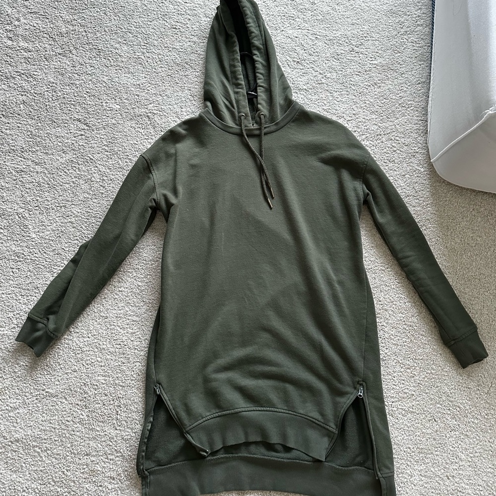 LONG HOODIE - Picture 1 of 6